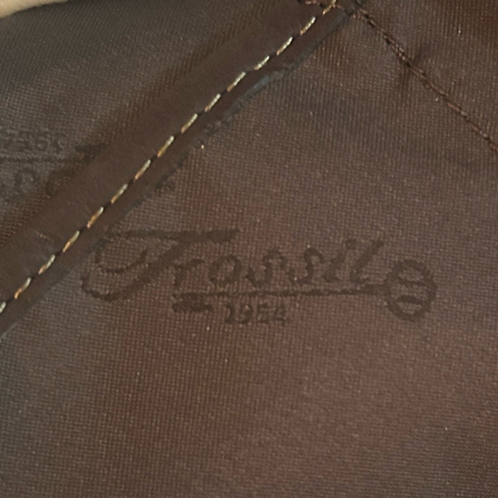 Fossil Chocolate Brown Leather Shoulder Bag - Picture 2 of 4